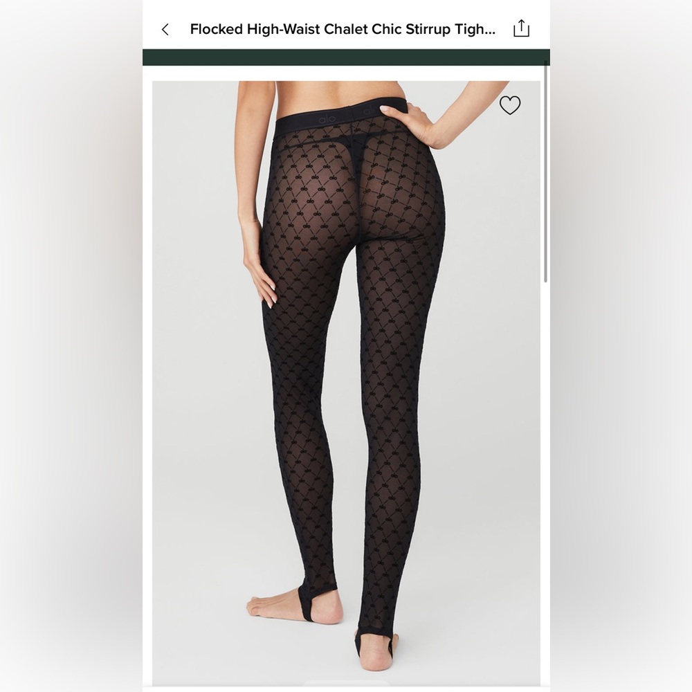 ALO Yoga Stirrup leggings/ Tights RARE